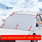  Tấm Che Chắn Nắng Kính Lái Xe Ô Tô Có Nam Châm AHACAR Bảo Vệ Gia Đình Và Nội Thất Bên Trong Xe 