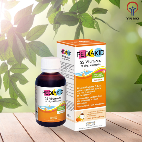 Thực phẩm bảo vệ sức khỏe: Pediakid 22 Vitamines et Oligo éléments