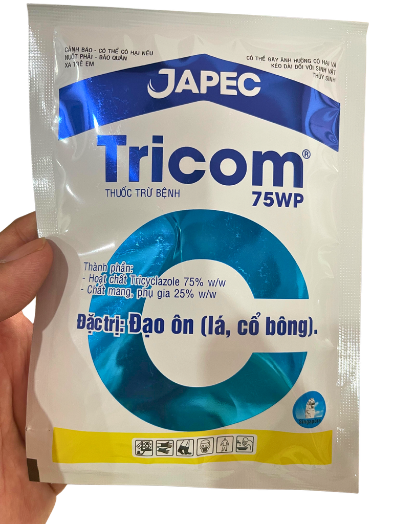 Thuốc đặc trị bệnh đạo ôn lá (cháy lá), đạo ôn cổ bông 75WP