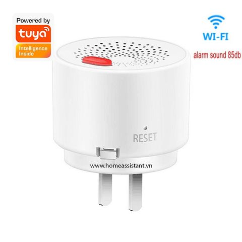  Cảm Biến Báo Động Rò Rỉ Khí Gas Wifi Zigbee Tuya GA03 (Hỗ trợ HomeAssistant) Hass 