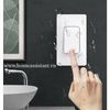 Bộ Công Tắc Điều Khiển Từ Xa RF Wifi Zigbee Tuya Nút Bấm Không Dùng Pin KP01 (Hỗ trợ Home Assistant)