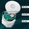 Cảm biến Hiện Diện Radar 24G Phát Hiện Hơi Thở Người Nối Dây 12V HD02