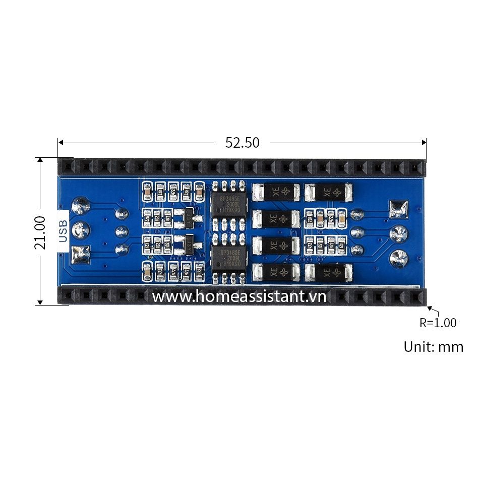 Bo mạch RS485 Modbus to Raspberry Pi Pico-2CH-RS485 tìm hiểu thêm!