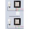 Công Tắc Cảm Biến Chuyển Động Radar Hình Vuông MS200