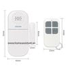 Báo Động Chống Trộm Mở Cửa Má Từ Có Loa Và Remote DS02