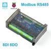 Công Tắc Điều Khiển Bật Tắt IO 8 Cổng Modbus RS485 RS232 BMS8 (Hỗ Trợ HomeAssistant) Hass PLC