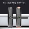 Khóa Cửa Wifi Zigbee Tuya Mở Bằng Vân Tay Mã Số Thẻ Từ DL01 (Tiếng Việt)
