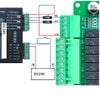 Board PLC Ethernet Modbus TCP/IP RS485 Mitsubishi FX3U-24MR-TCP