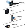 Khóa Cửa Wifi Zigbee Tuya Mở Bằng Vân Tay Mã Số Thẻ Từ DL01 (Tiếng Việt)