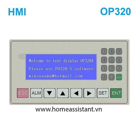  Màn hình điều khiển HMI OP320-A OP325A V8.0 kết nối nhiều loại PLC 