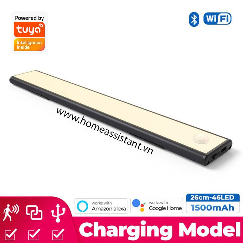 Đèn cảm ứng hồng ngoại tủ quần áo Wifi Tuya WDT05