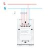 Công Tắc Cảm Ứng Chữ Nhật Wifi Tuya WB01 (Smart Life)