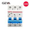Aptomat Cầu Dao Bảo Vệ Quá Dòng Chập Mạch 3 Pha 3P DZ47 Geya GYM01