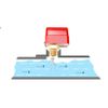 Công Tắc Dòng Chảy Cho Máy Bơm Tăng Áp 15A Phi 21 27 34 HF-25
