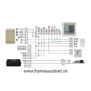 Đầu đọc thẻ từ kiểm soát ra vào Wiegand 26/34 Access Control CR03-WG