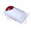 Loa Chớp Còi Hú Báo Động Chống Trộm Không Dây Sóng RF 433Mhz LB01