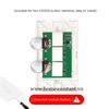 Công Tắc Cảm Ứng Phát Sóng RF 433Mhz Nút Bấm Điều Khiển Từ Xa Dán Tường Chữ Nhật RFX02 (Remote)
