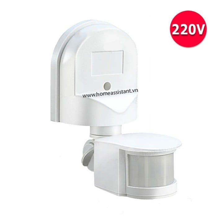 Công Tắc Cảm Biến Chuyển Động Hồng Ngoại Ngoài Trời 1200W PIR01