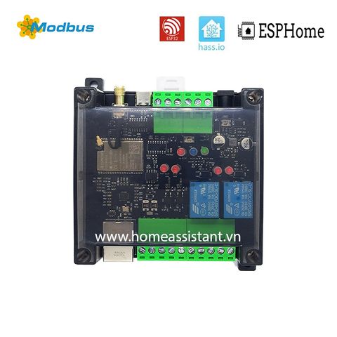  Bộ Điều Khiển Lập Trình ESP32 DTU LAN RS485 Modbus ESP-IO01 (Hỗ trợ HomeAssistant) ESPHome Arduino 