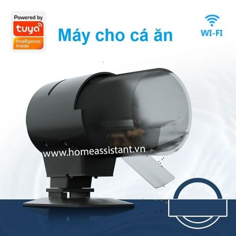  Máy cho Cá Ăn Tự Động WiFi Tuya MCA02 