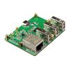 Vỏ Case Nhôm Mở Rộng USB Hub Ethernet Cho Raspberry Pi Zero 2 HRP1