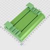 Tấm gá mạch điện tử PCB PLC cài thanh Din Rain 72mm