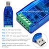 USB To RS485 Modbus Chuẩn Công Nghiệp ZK-U485 (Hỗ trợ HomeAssistant) Hass PLC