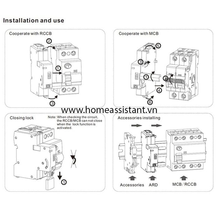 Aptomat Cầu Dao 3 Pha Điều Khiển Modbus RS485 3P Geya GRD9-S3P (Hỗ trợ HomeAssistant) tìm hiểu thêm!