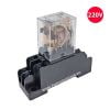 Rờ le trung gian 8 chân - Relay kính - Rơle kiếng 220V 2N