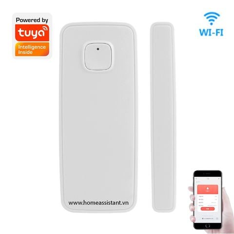  Cảm Biến Báo Động Má Từ Mở Cửa Wifi Tuya WD04 (Smart Life) 