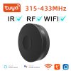 Trung Tâm Điều Khiển Thiết Bị Hồng Ngoại IR và RF Wifi Tuya IRF01