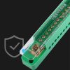 Cầu Đấu Chia Dây Điện Nhiều Cổng 100A Lắp Tủ Điện FZ