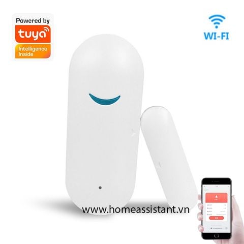  Cảm Biến Báo Động Mở Cửa Từ Tính Wifi Tuya WD05 (Smart Life) 