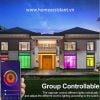 Đèn LED Downlight âm trần Zigbee Tuya đổi màu RGB ZBDL02 (Hỗ trợ Home Assistant) Hass