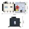 Bộ Cầu Dao Đổi Nguồn ATS 3 Pha Tự Động Khởi Động Máy Phát Điện HATS02