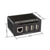 Vỏ Case Nhôm Mở Rộng USB Hub Ethernet Cho Raspberry Pi Zero 2 HRP1