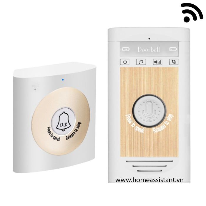 Chuông Cửa Không Dây Đàm Thoại 2 Chiều H7A