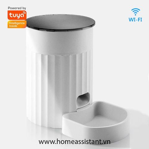  Máy cho chó mèo ăn tự động Wifi Tuya MCA01 