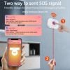 Nút Bấm Wifi Tuya Báo Động Khẩn Cấp SOS Người Già Bệnh Viện Ngân Hàng WOS02 (Smart Life)