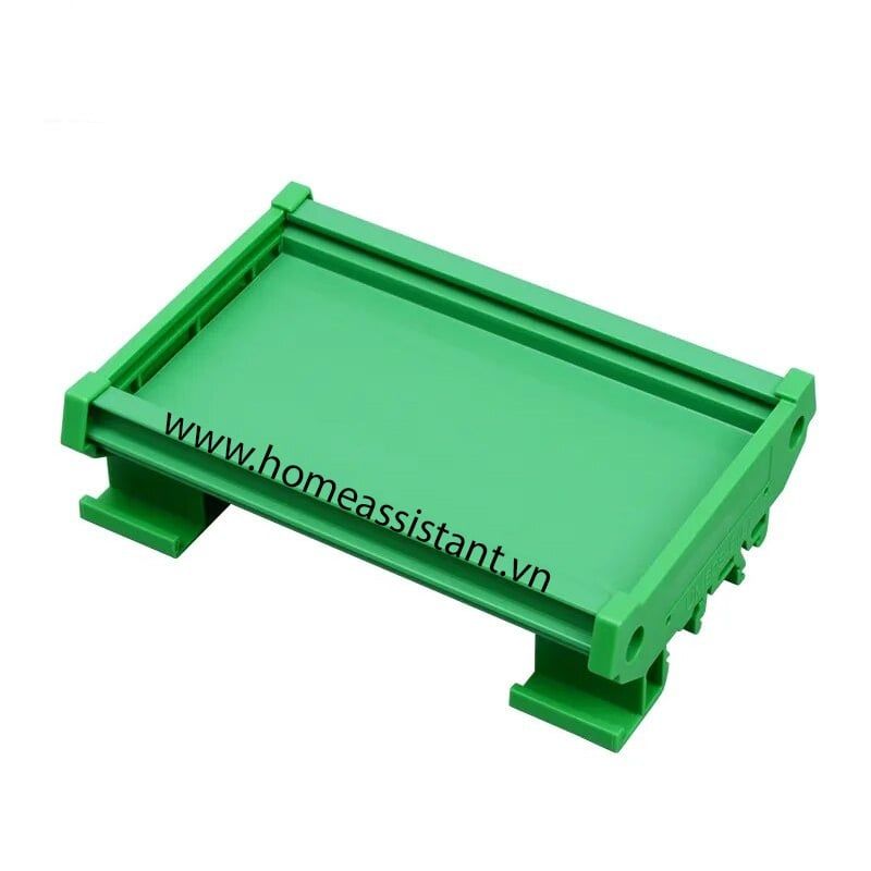 Tấm gá mạch điện tử PCB PLC cài thanh Din Rain 72mm