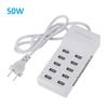 Ổ Cắm Sạc USB 10 Cổng 50W YC-AL8