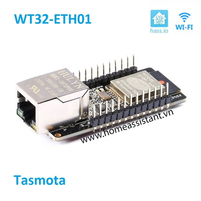Bo Mạch Nhúng ESP32 Wifi Ethernet LAN8720 WT32-ETH01 (Hỗ trợ HomeAssistant) Tasmota ESPHome