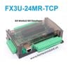 Board PLC Ethernet Modbus TCP/IP RS485 Mitsubishi FX3U-24MR-TCP