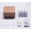 Bộ 3 Đèn LED Đổi Màu RGB Điều Khiển Từ Xa Dùng Pin RGB03