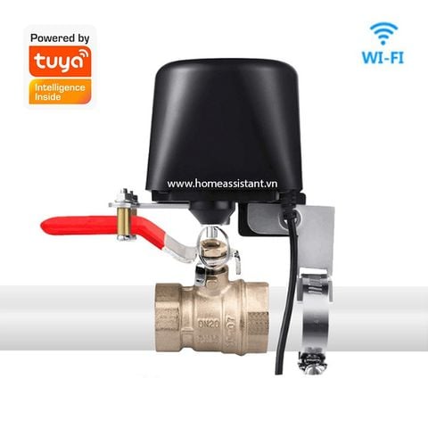  Bộ Đóng Mở Van Nước Tay Gạt Wifi Tuya WVN1 (Smart Life) 
