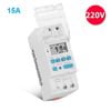 Công Tắc Hẹn Giờ Điện Tử 15A Thay Pin Dễ Dàng TM9 (THC15A)