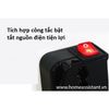 Ổ Cắm Chân Cắm Đa Năng Có Công Tắc Nguồn WS6