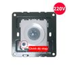 Công Tắc Cảm Biến Ánh Sáng Hình Vuông Không Dây N AS05