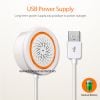 Loa Báo Động Cảm Biến Nhiệt Độ Độ Ẩm Wifi Zigbee Tuya ZSA03 (Hỗ trợ HomeAssistant) Zigbee2MQTT ZHA Hass