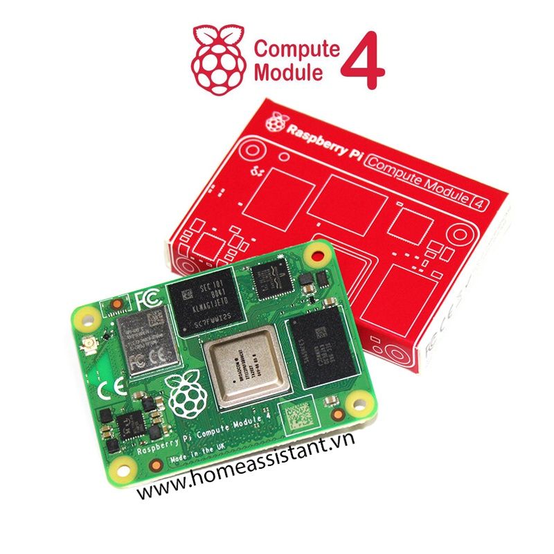 Bo Mạch Máy Tính Raspberry Pi CM4 2G Compute Module 4 (Hỗ trợ Home Assistant) tìm hiểu thêm!